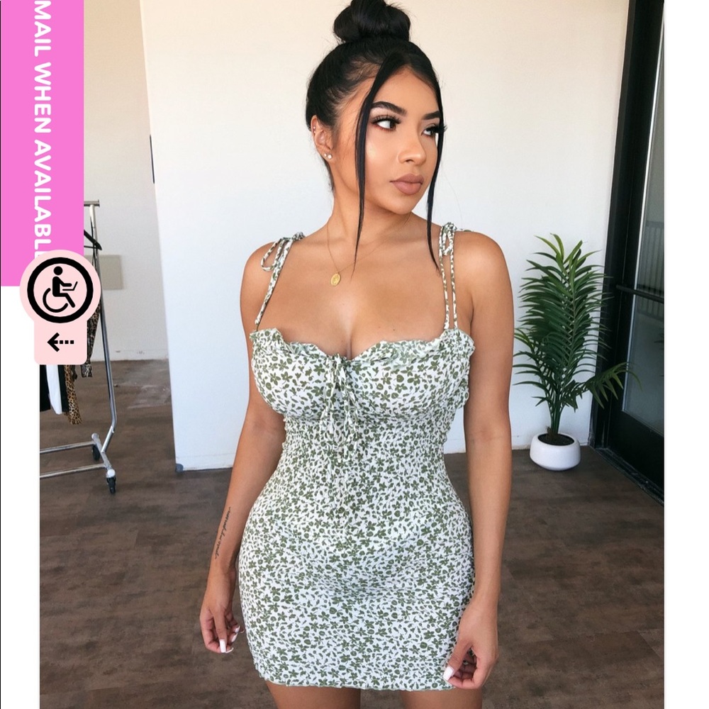 Destiny Floral Print Dress